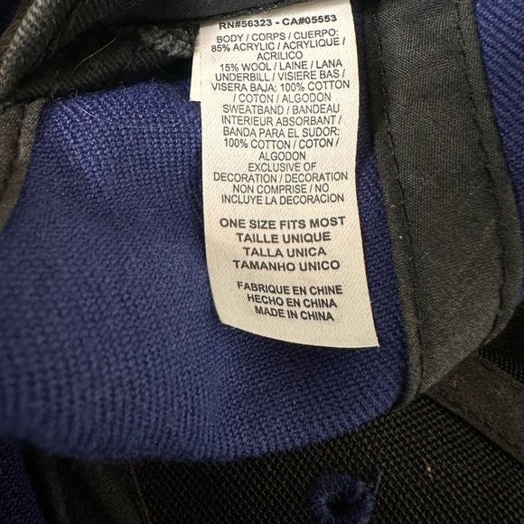 Texas Rangers Hat Cap Strap Back Blue Red MLB Baseball Logo Nike Legacy91 - Picture 3 of 10